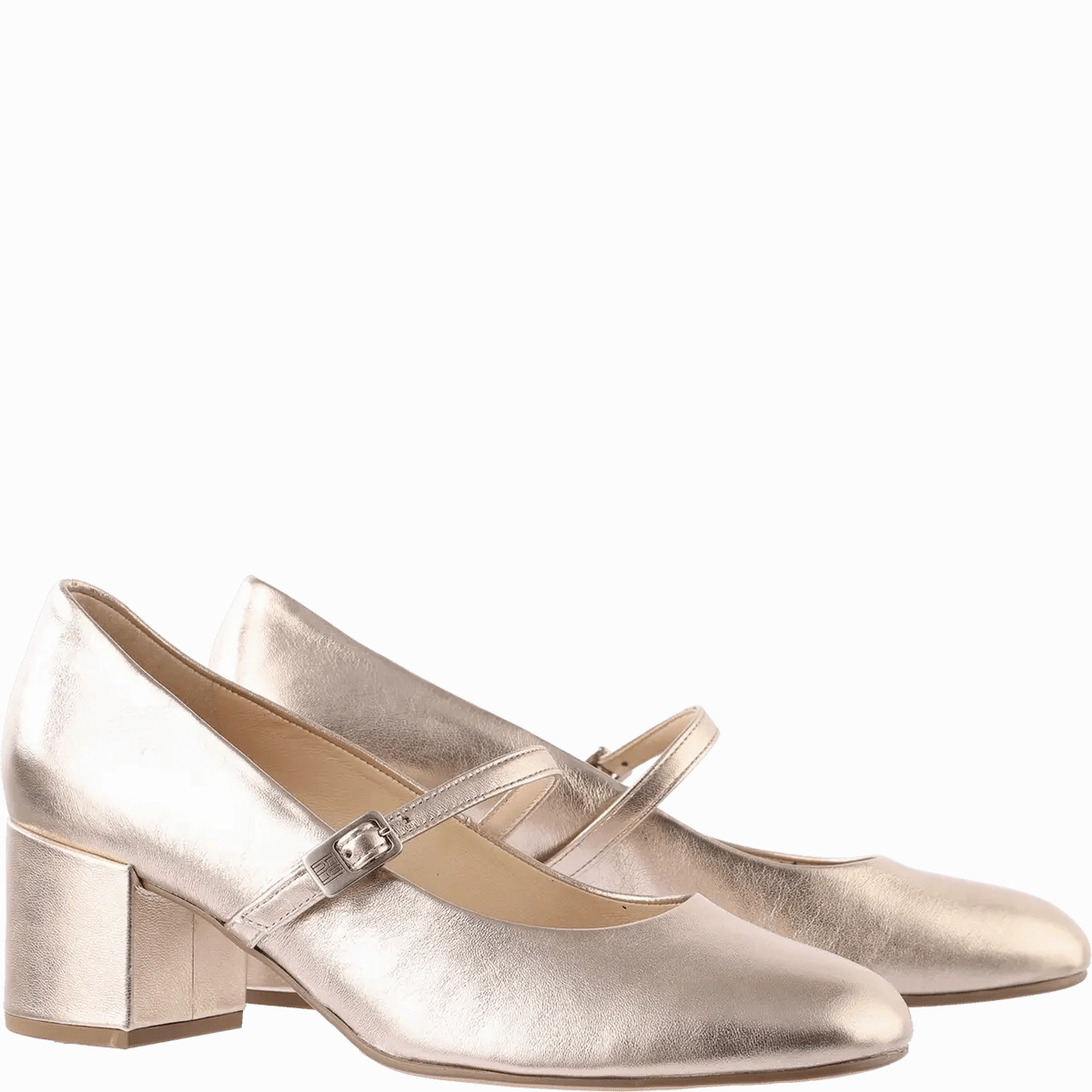 104211 Emely Gold Mary Jane Pump