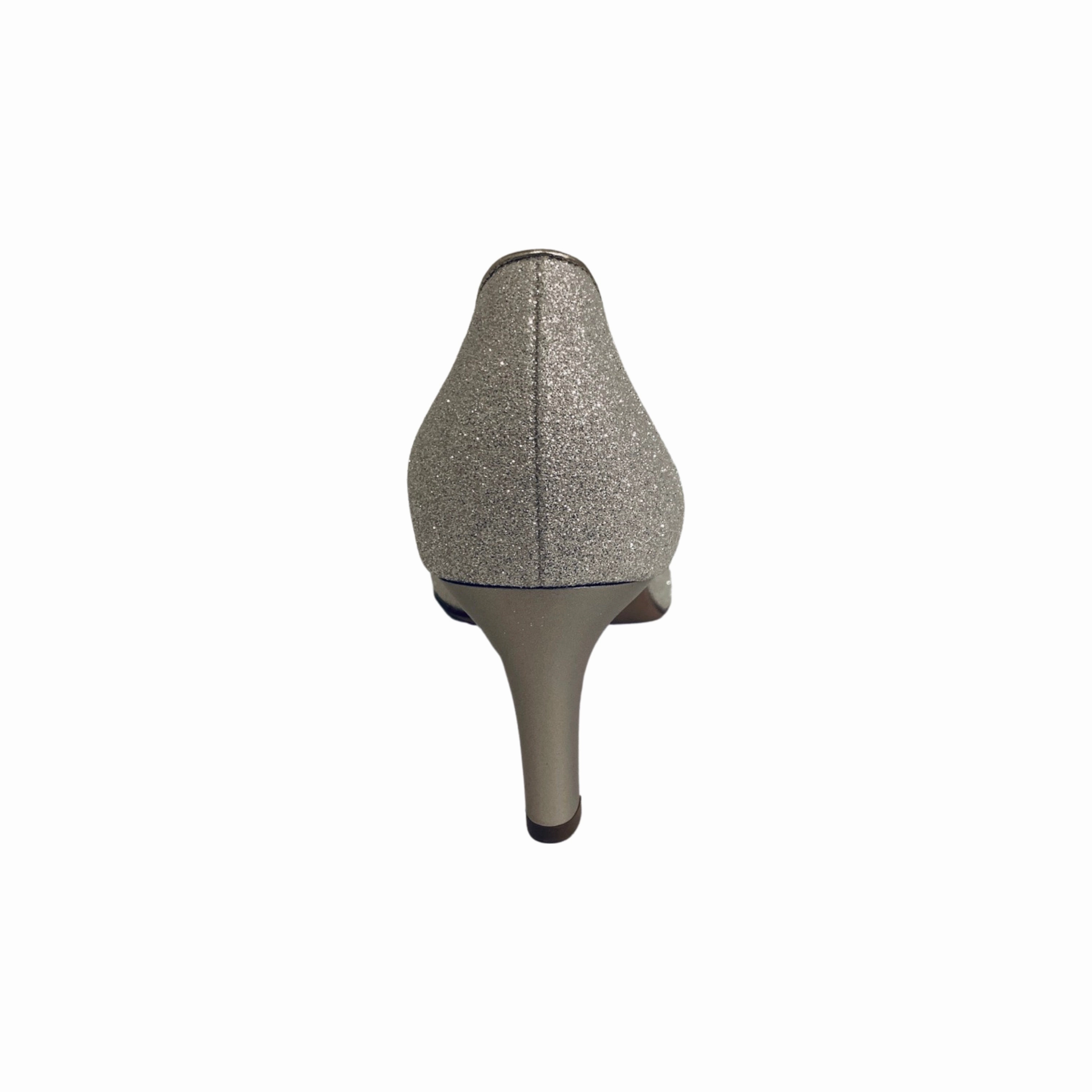136748 Shimmer with Gold Trim Pump