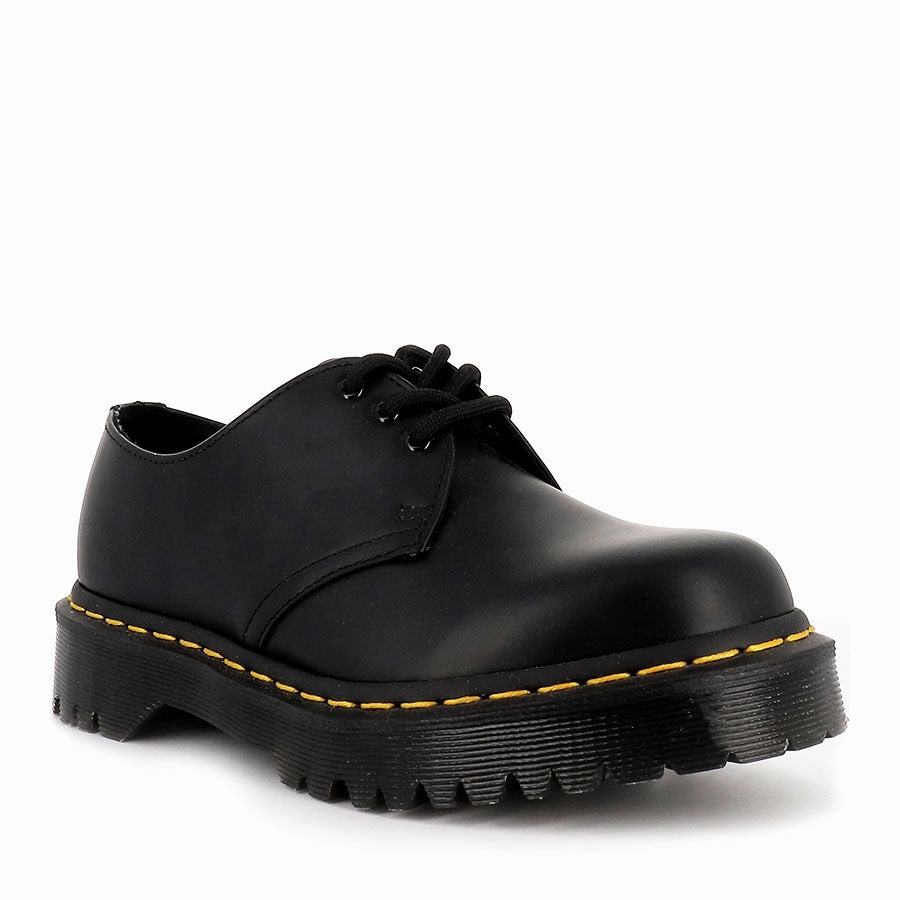 1461 BEX - BLACK SMOOTH LEATHER