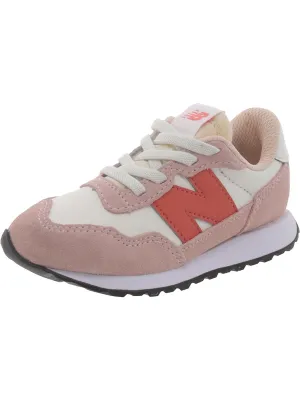 237 Girls Toddler Faux Leather Casual and Fashion Sneakers