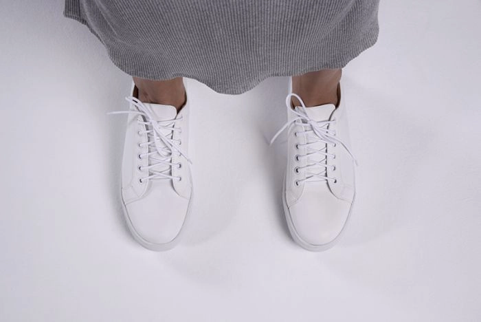 772 Sneaker in White from Ahimsa