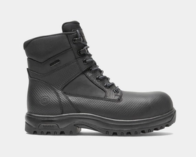 8000Works Safety Plain Toe Boot  Waterproof
