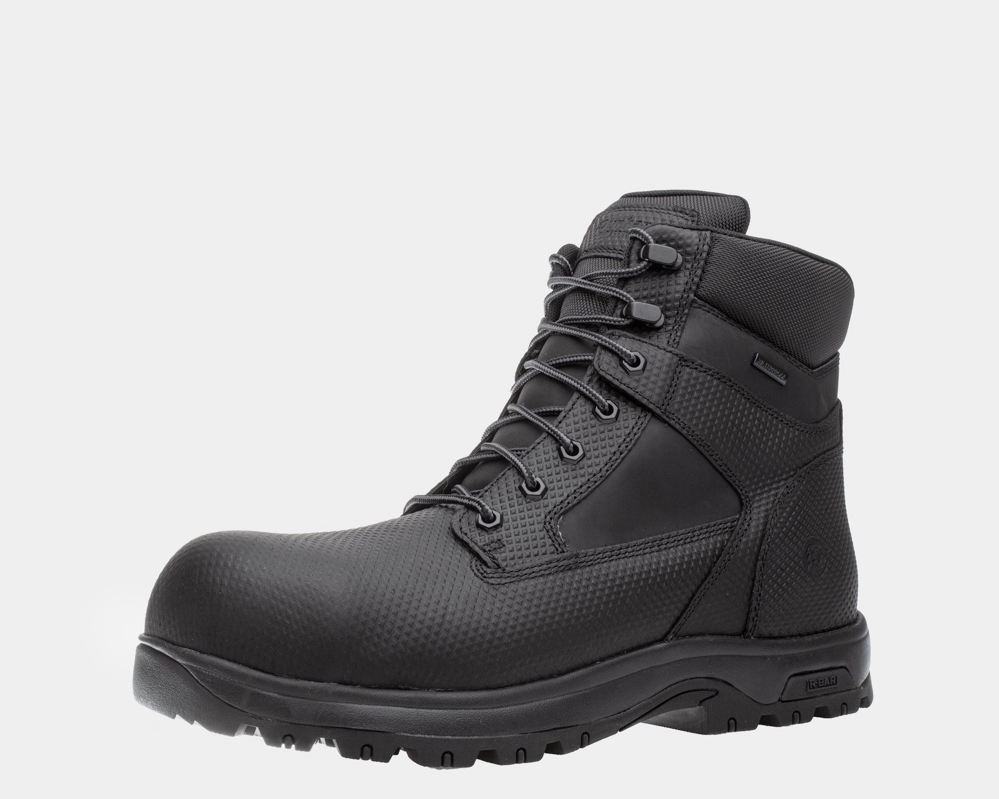 8000Works Safety Plain Toe Boot  Waterproof