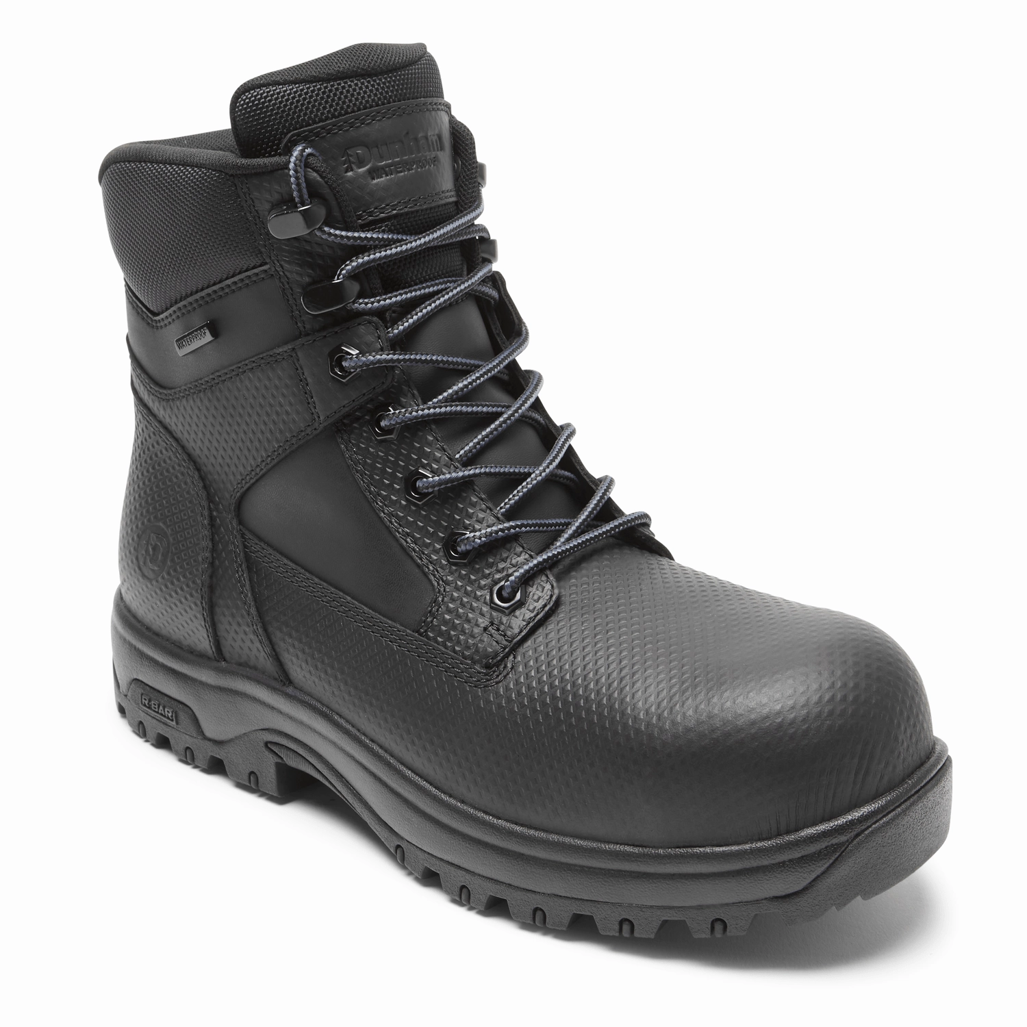 8000Works Safety Plain Toe Boot  Waterproof
