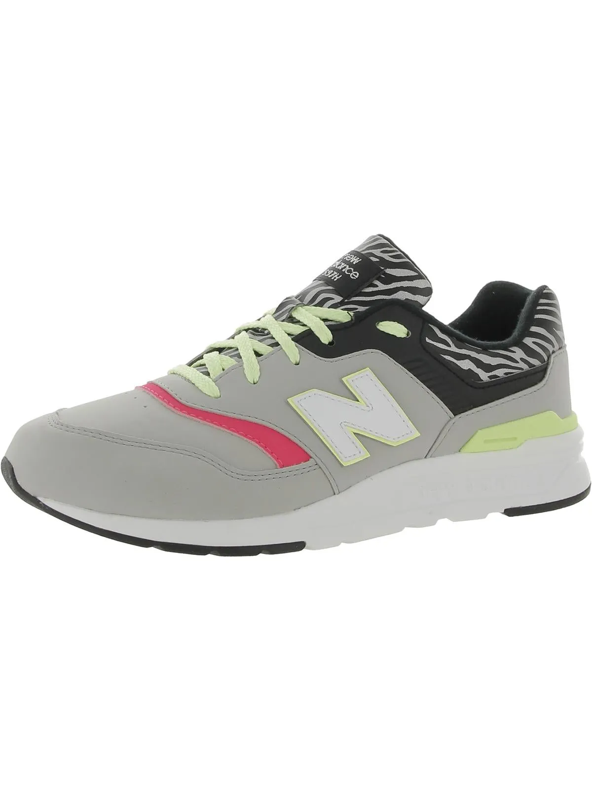 997 Girls Faux Leather Performance Running Shoes