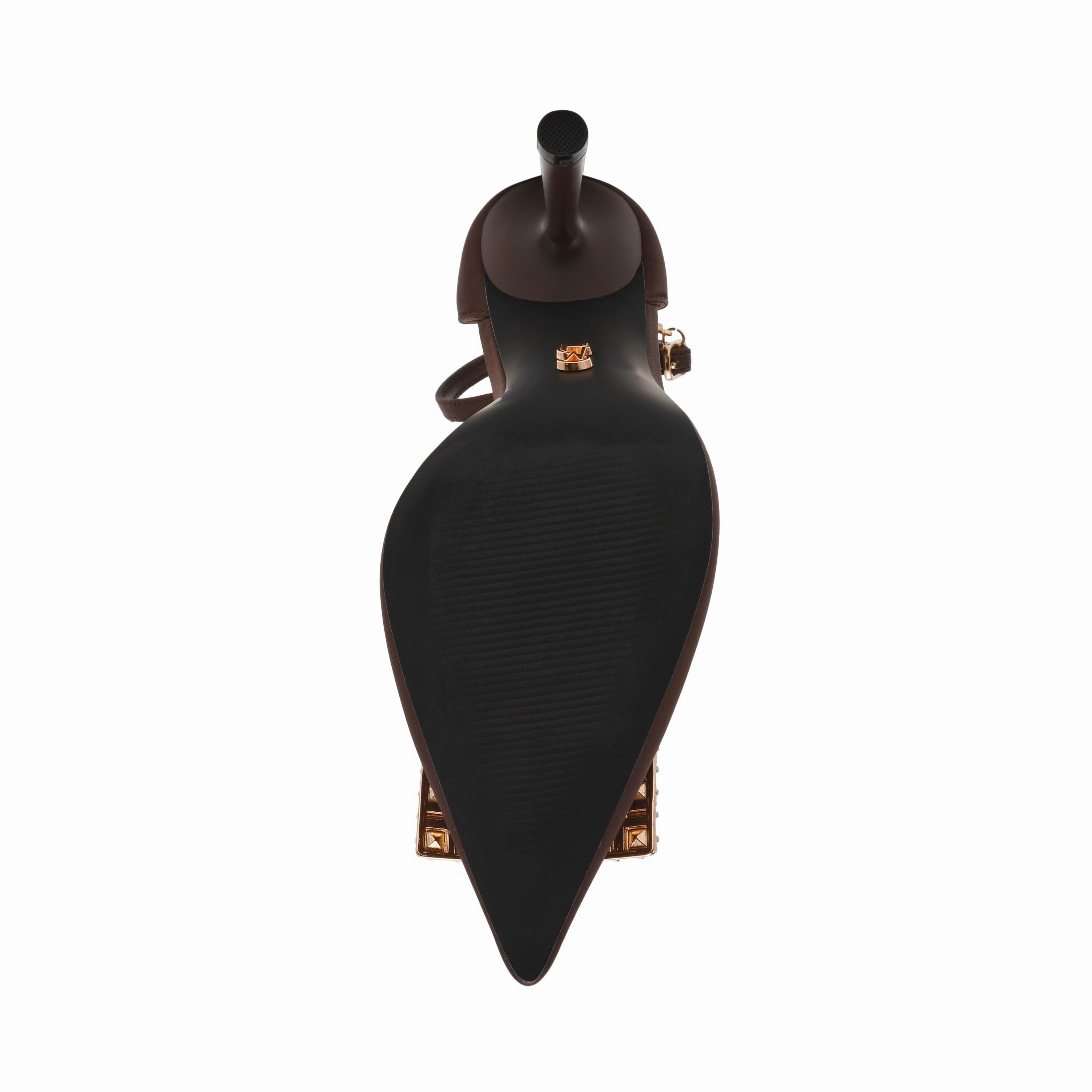 Accession Pump BROWN SATIN
