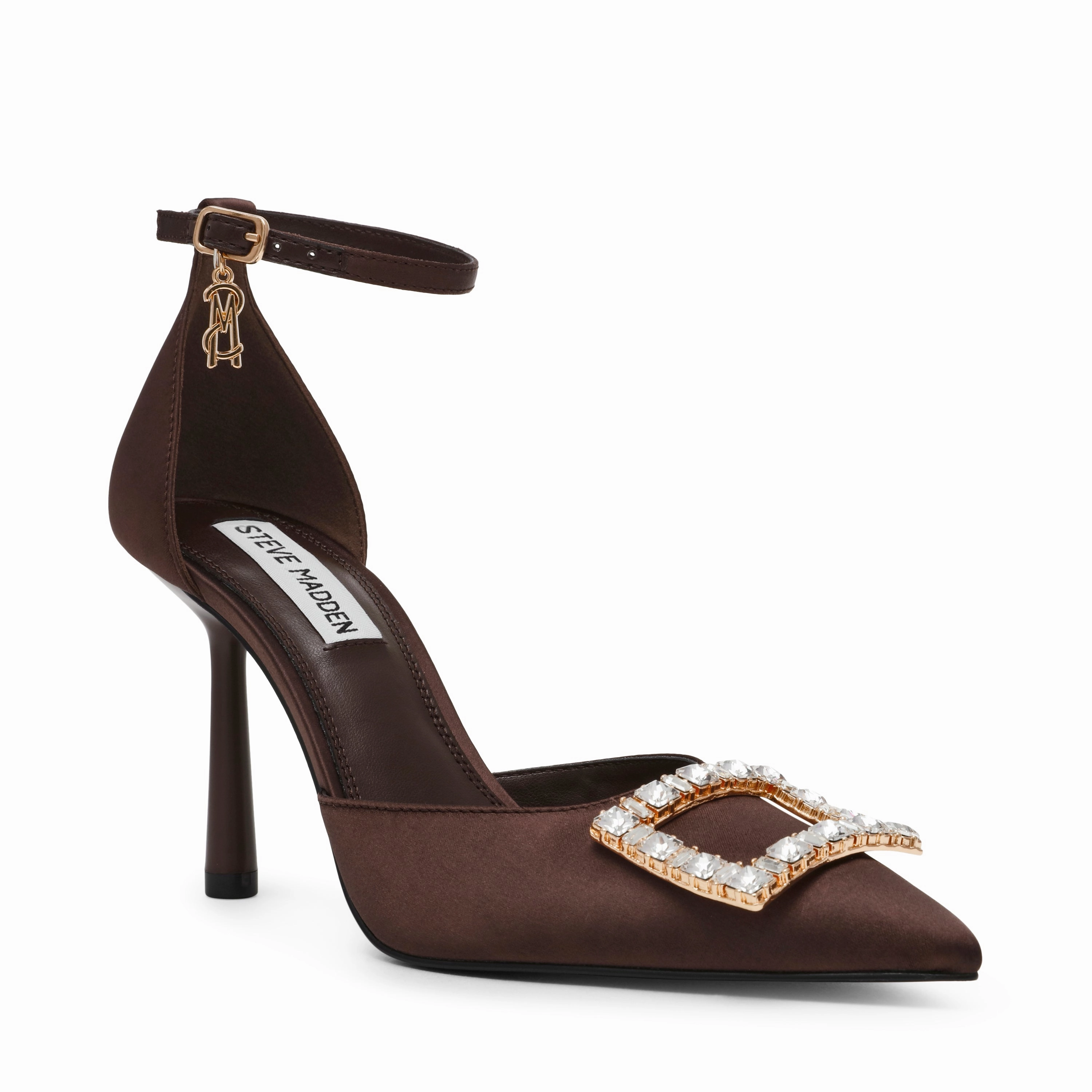Accession Pump BROWN SATIN