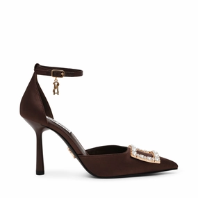 Accession Pump BROWN SATIN