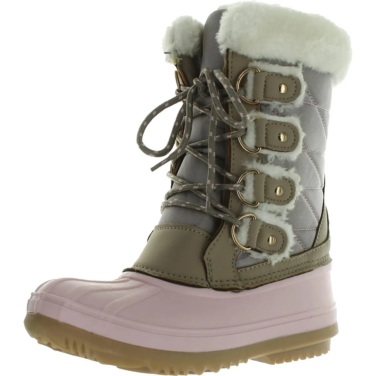 Ada Girls Mid-Calf Snow Winter & Snow Boots