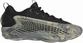 Adidas Anthony Edwards 1 Low - Boys' Grade School (JI4074, Wonder Beige/Core Black/Silver Pebble)