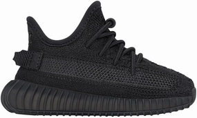 adidas Infant Boys Yeezy Boost 350 V2 Slip On Sneakers Shoes Casual - Black