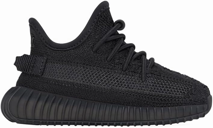 adidas Infant Boys Yeezy Boost 350 V2 Slip On Sneakers Shoes Casual - Black