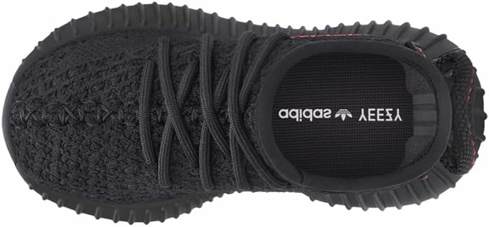 adidas Infant Boys Yeezy Boost 350 V2 Slip On Sneakers Shoes Casual - Black