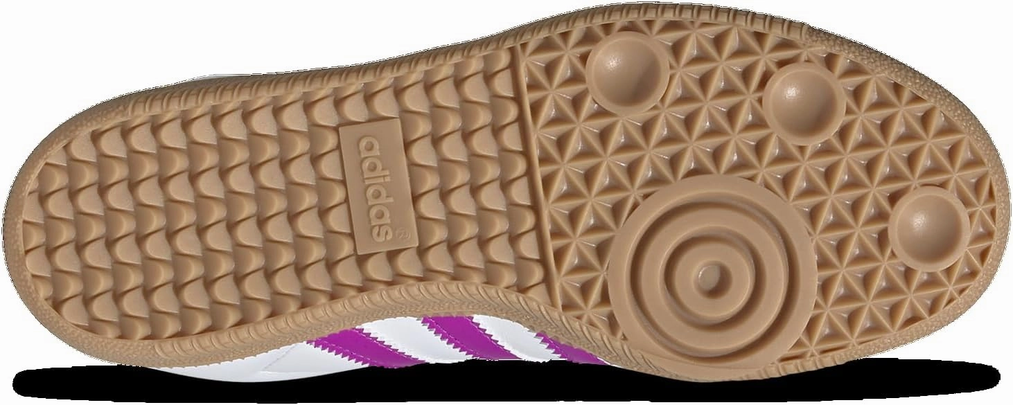adidas Men's Ftwwht/Cblack Unisex Samba OG J FTWR whiteCore Black/GUM5 7 US