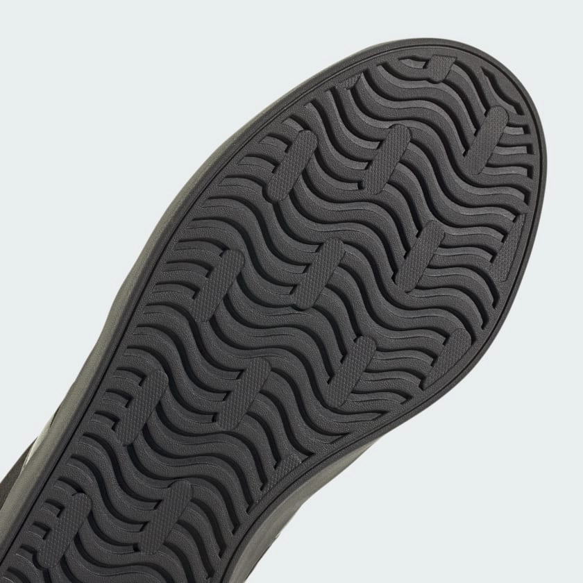 ADIDAS MEN'S VL COURT 3.0 TRIPLE BLACK SNEAKER SHOES