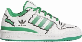 Adidas Originals Forum Low CL - Boys' Grade School (JI3399, Green/White/Black)