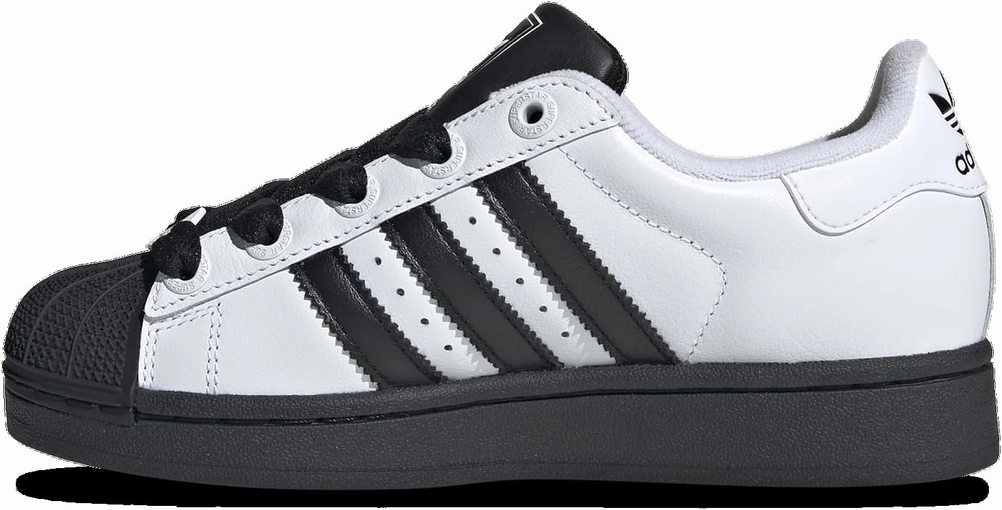 Adidas Originals Superstar II - Boys' Grade School (JI0210, White/Black)
