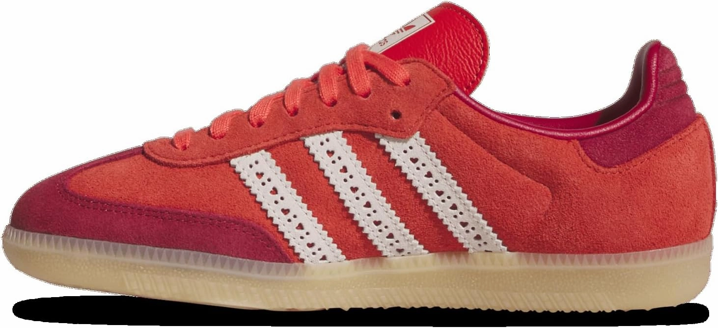 Adidas Orininals Samba - Girls' Grade School (JS3526, Red/Red/White)