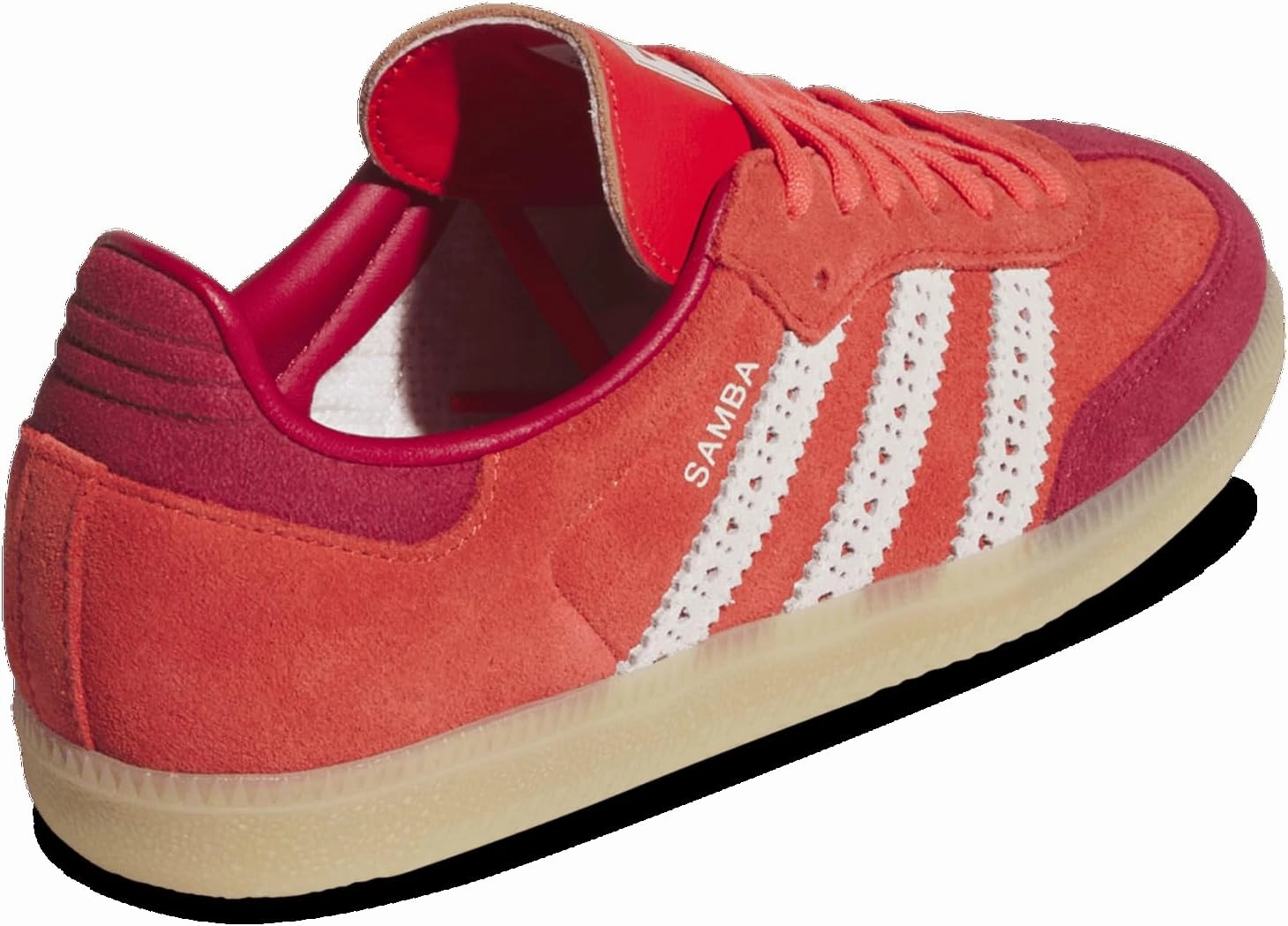 Adidas Orininals Samba - Girls' Grade School (JS3526, Red/Red/White)