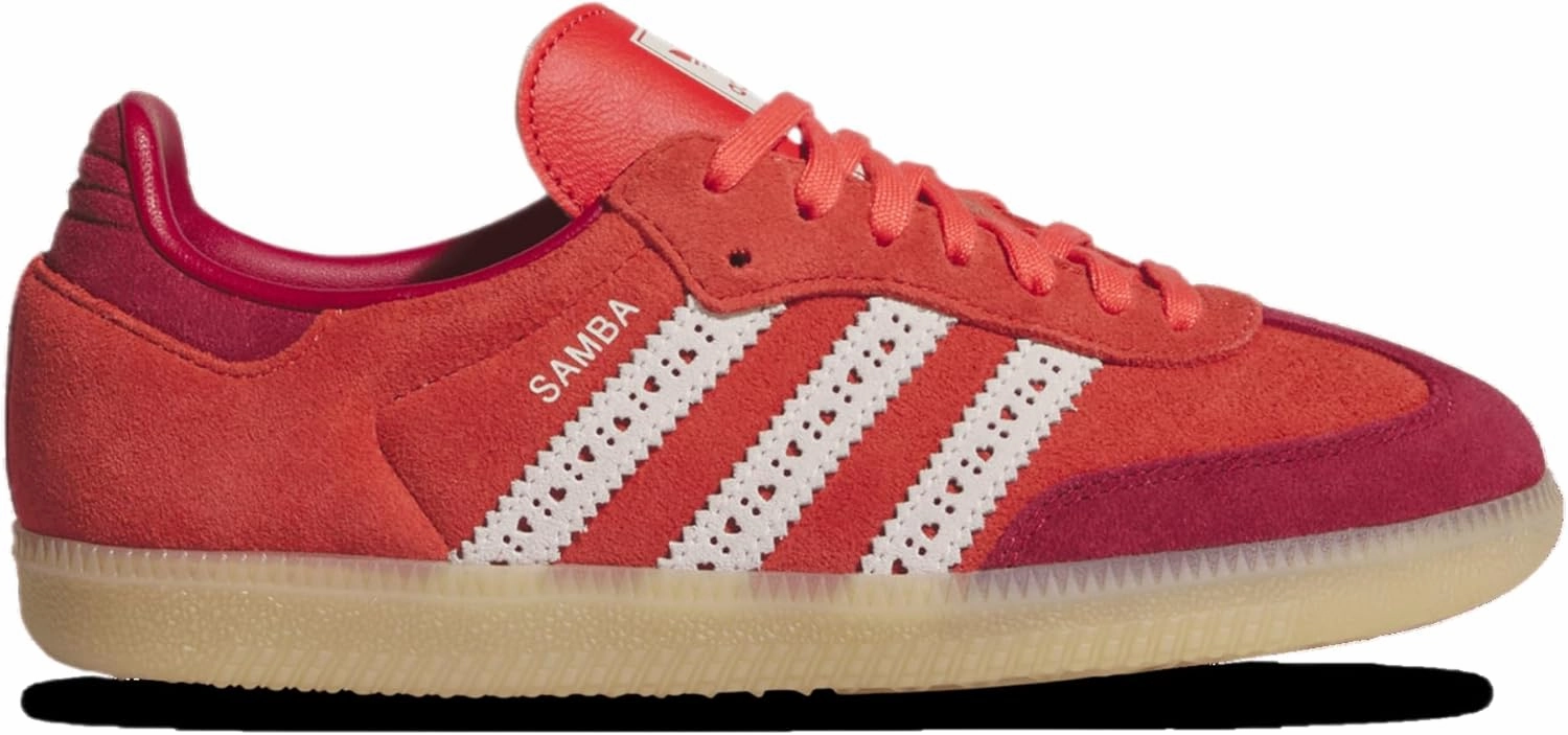 Adidas Orininals Samba - Girls' Grade School (JS3526, Red/Red/White)
