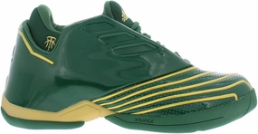 adidas Tmac 2 Restomod Unisex Shoes Size 6.5, Color: Green/Yellow