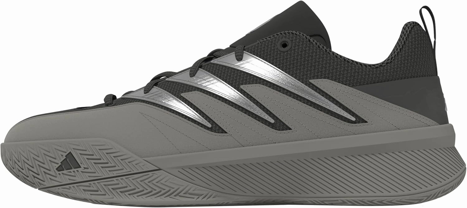 adidas Unisex Lillard Women's Certified 2 Low Trainers Basketball Shoes, Cinder Silver Pebble Silver Met, 5