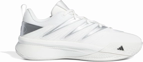 adidas Unisex Lillard Women's Certified 2 Low Trainers Basketball Shoes, Core White Core Black Silver Met, 10