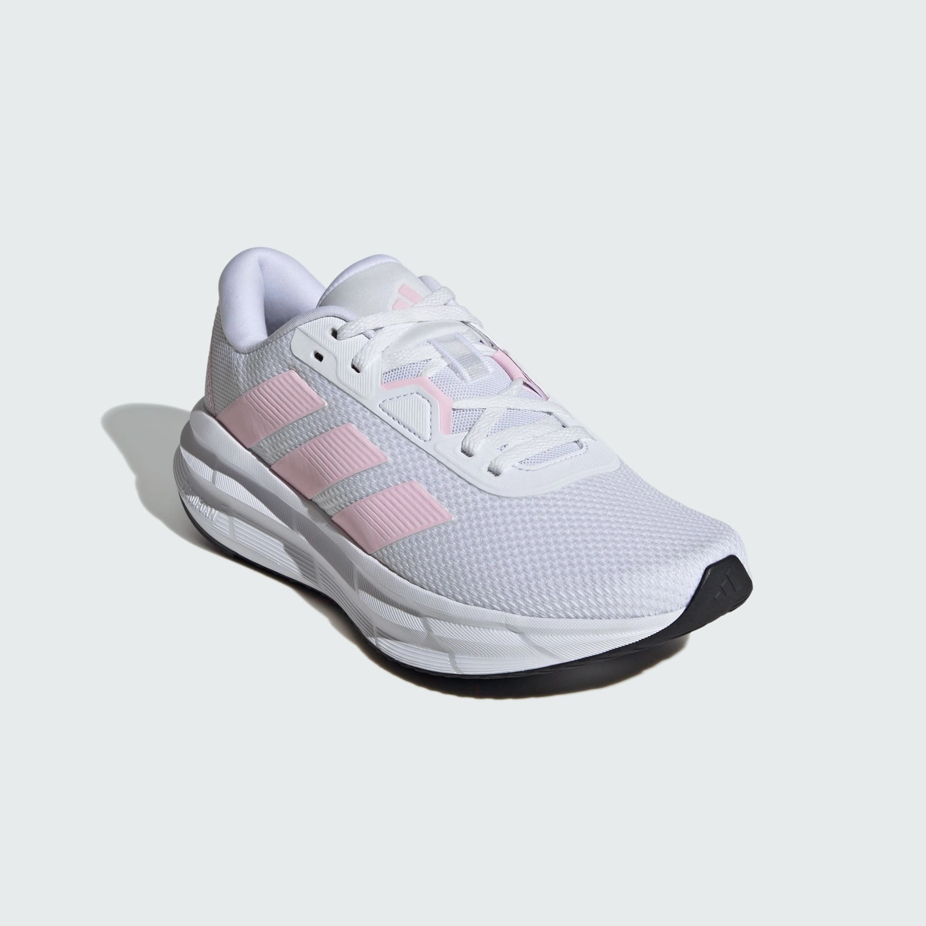 ADIDAS WOMEN'S GALAXY 7 WHITE/PINK RUNNING SHOES