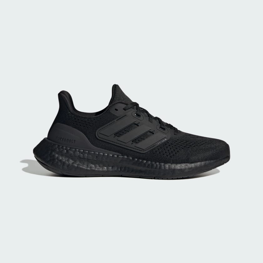 ADIDAS WOMEN'S PUREBOOST 23 BLACK SHOES