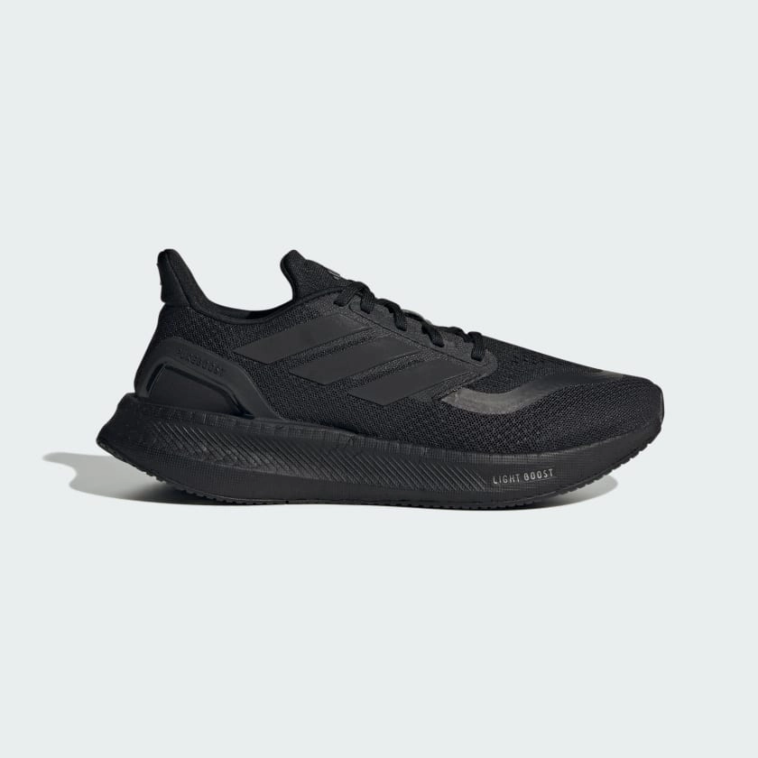 ADIDAS WOMEN'S PUREBOOST 5 TRIPLE BLACK RUNNING SHOES