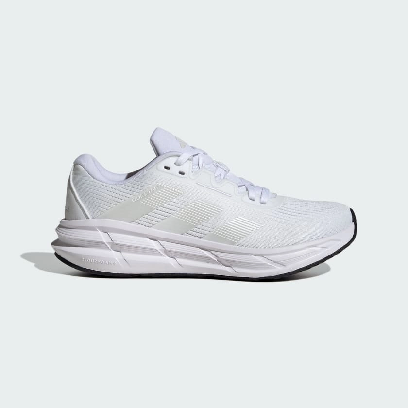 ADIDAS WOMEN'S QUESTAR 3 WHITE/WHITE RUNNING SHOES