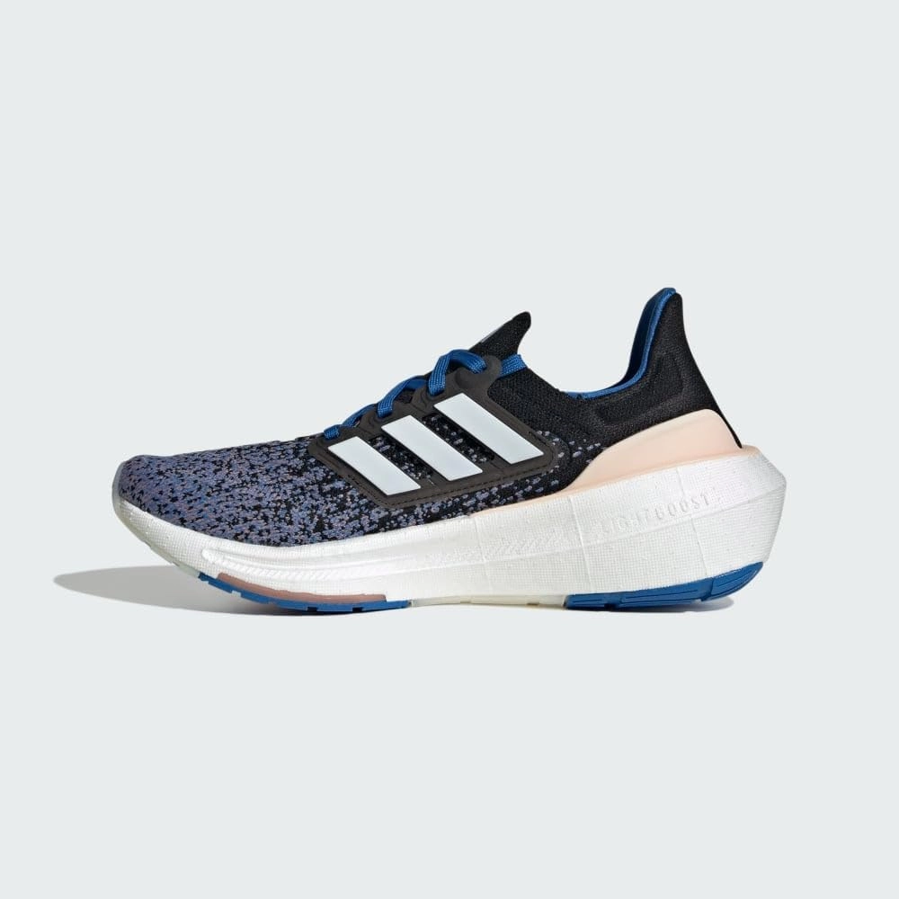 adidas Womens Ultraboost Ultra Boost Light Running Sneakers Shoes - Black, Blue