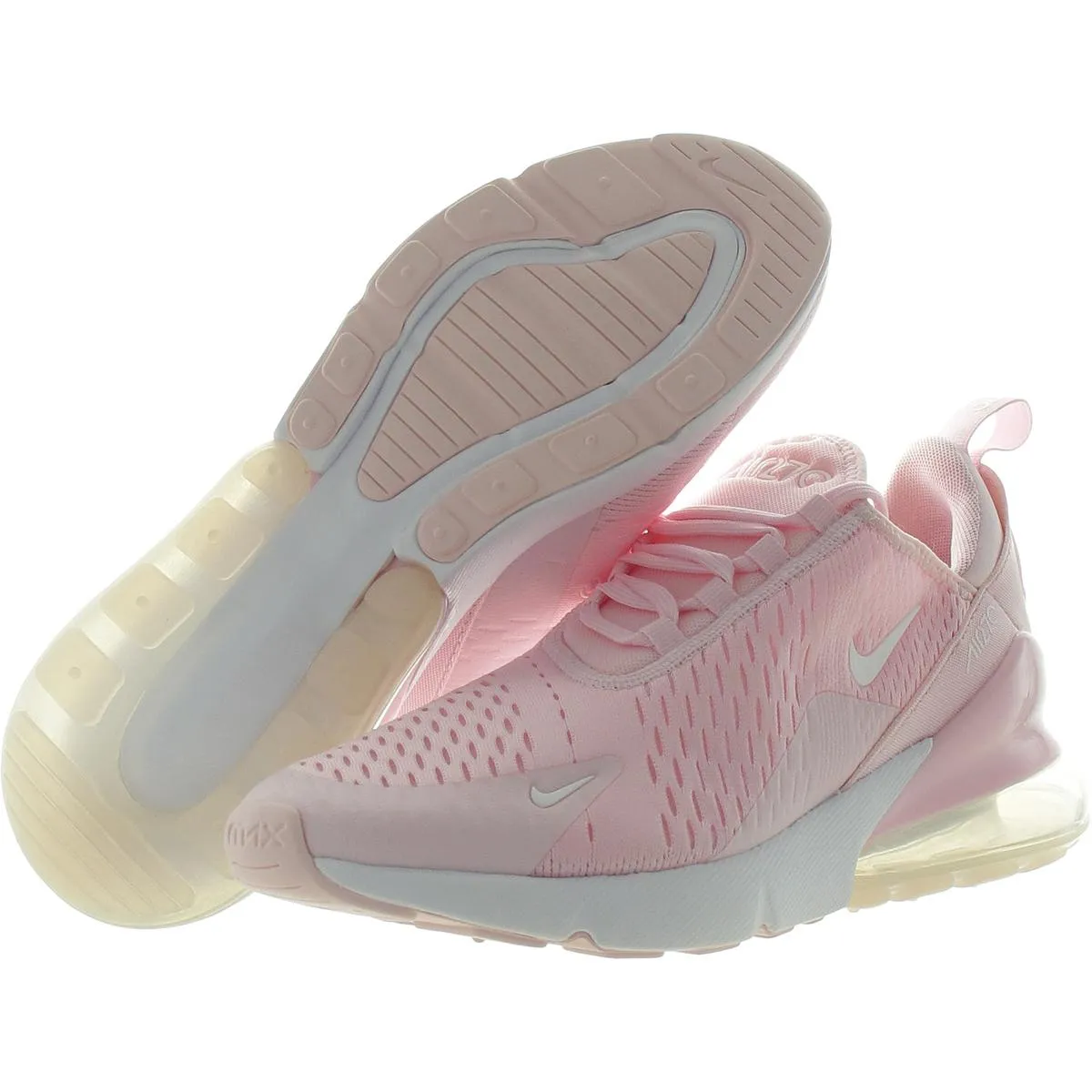 Air Max 270 (GS) Girls Mesh Lace Up Athletic and Training Shoes
