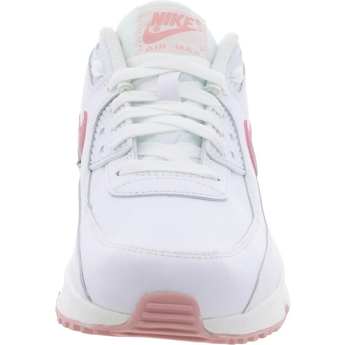 Air Max 90 Girls Leather Workout Athletic and Training Shoes