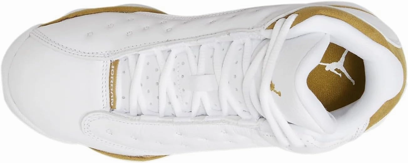 Air Jordan 13 Retro Wheat Grade School Lifestyle Shoes (White/Wheat)
