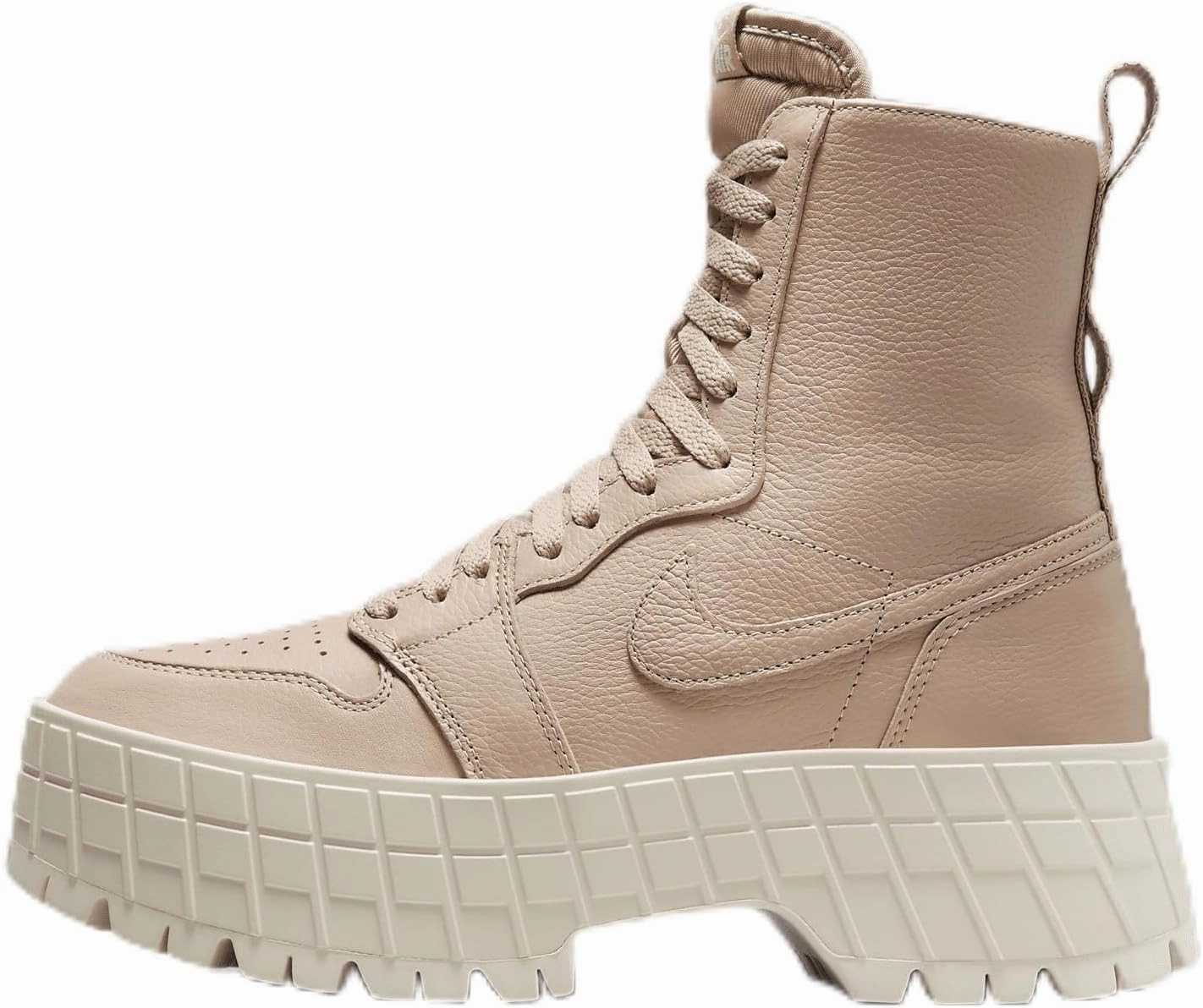 Air Jordan 1 Brooklyn Women's Boots (FJ5737-200, Legend Medium Brown/Legend Medium Brown) Size 11.5