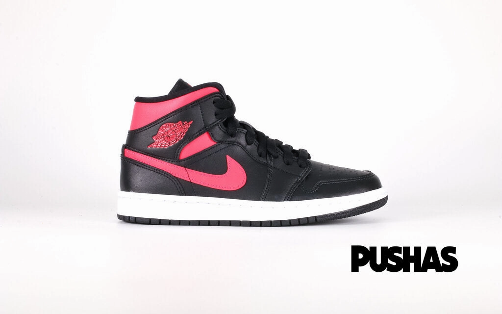 Air Jordan 1 Mid 'Black Siren Red' W (2022)