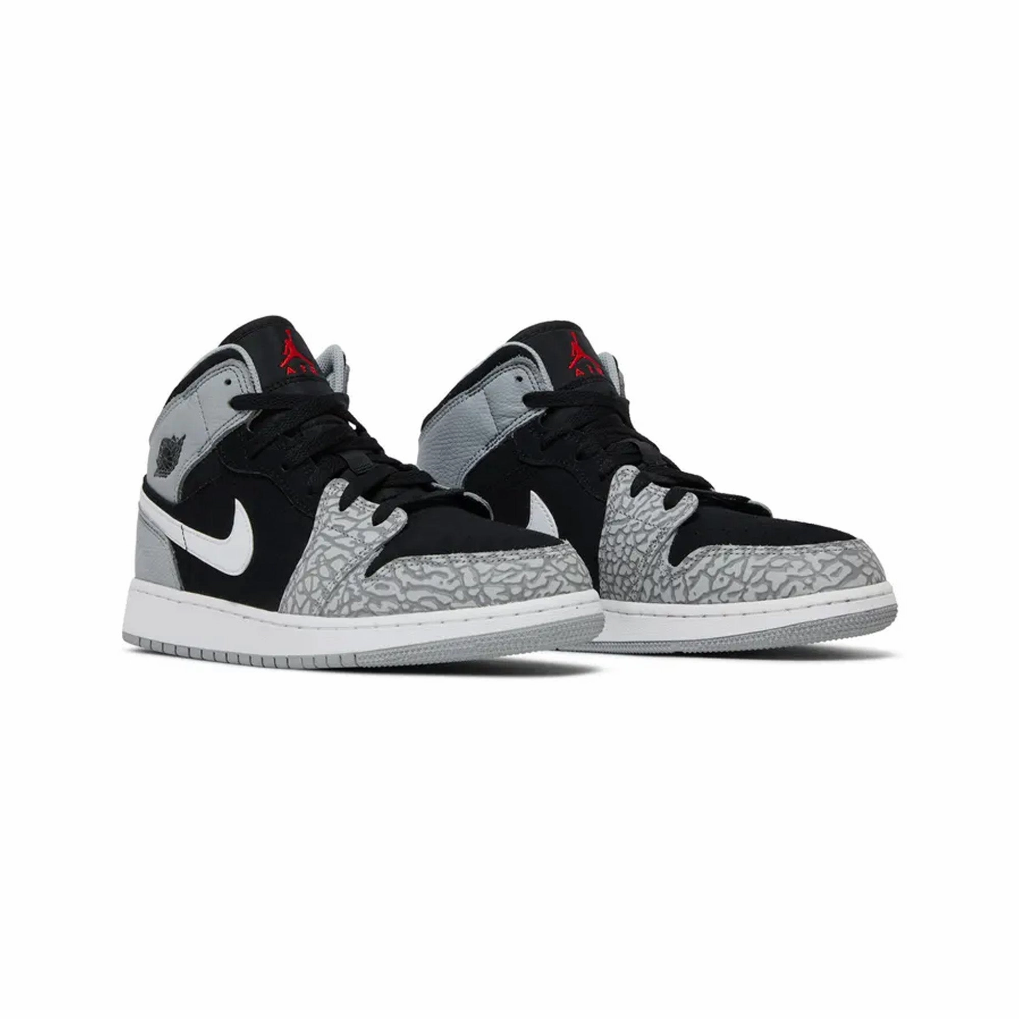 Air Jordan 1 Mid 'Elephant Print' GS (2022)
