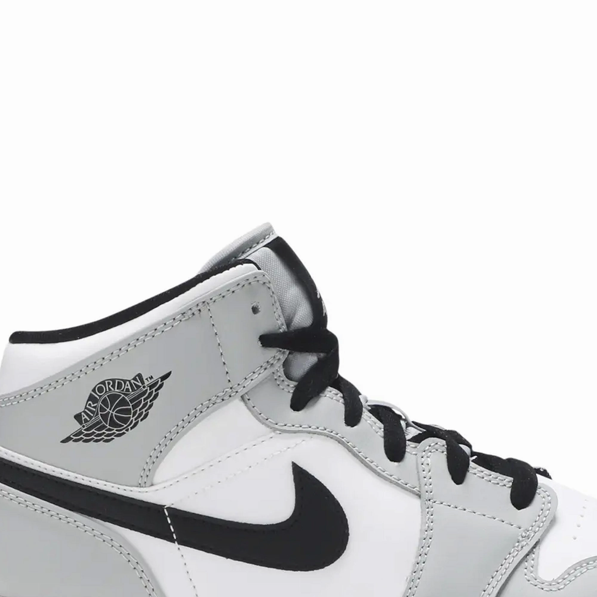 Air Jordan 1 Mid 'Smoke Grey' GS