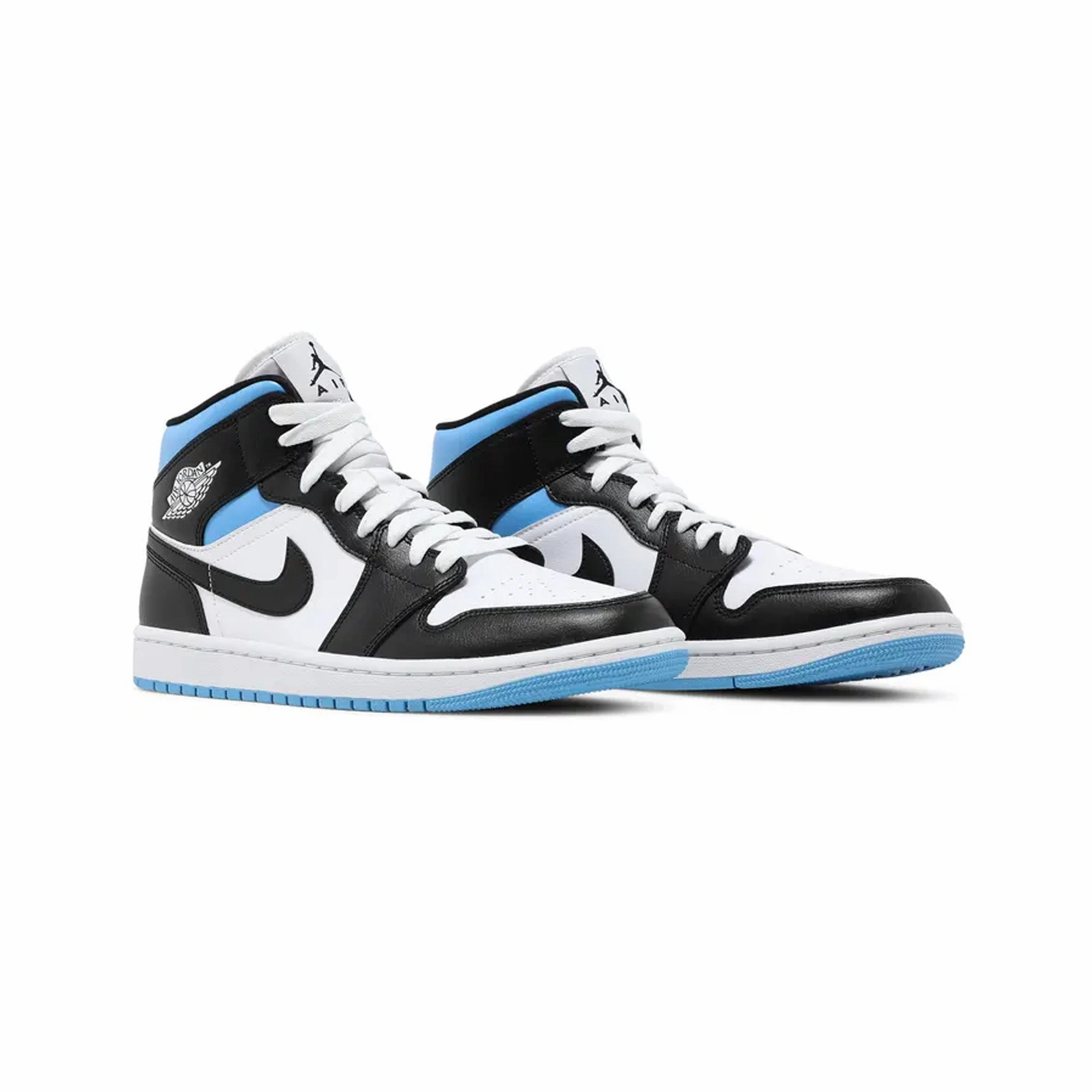 Air Jordan 1 Mid 'University Black White' W