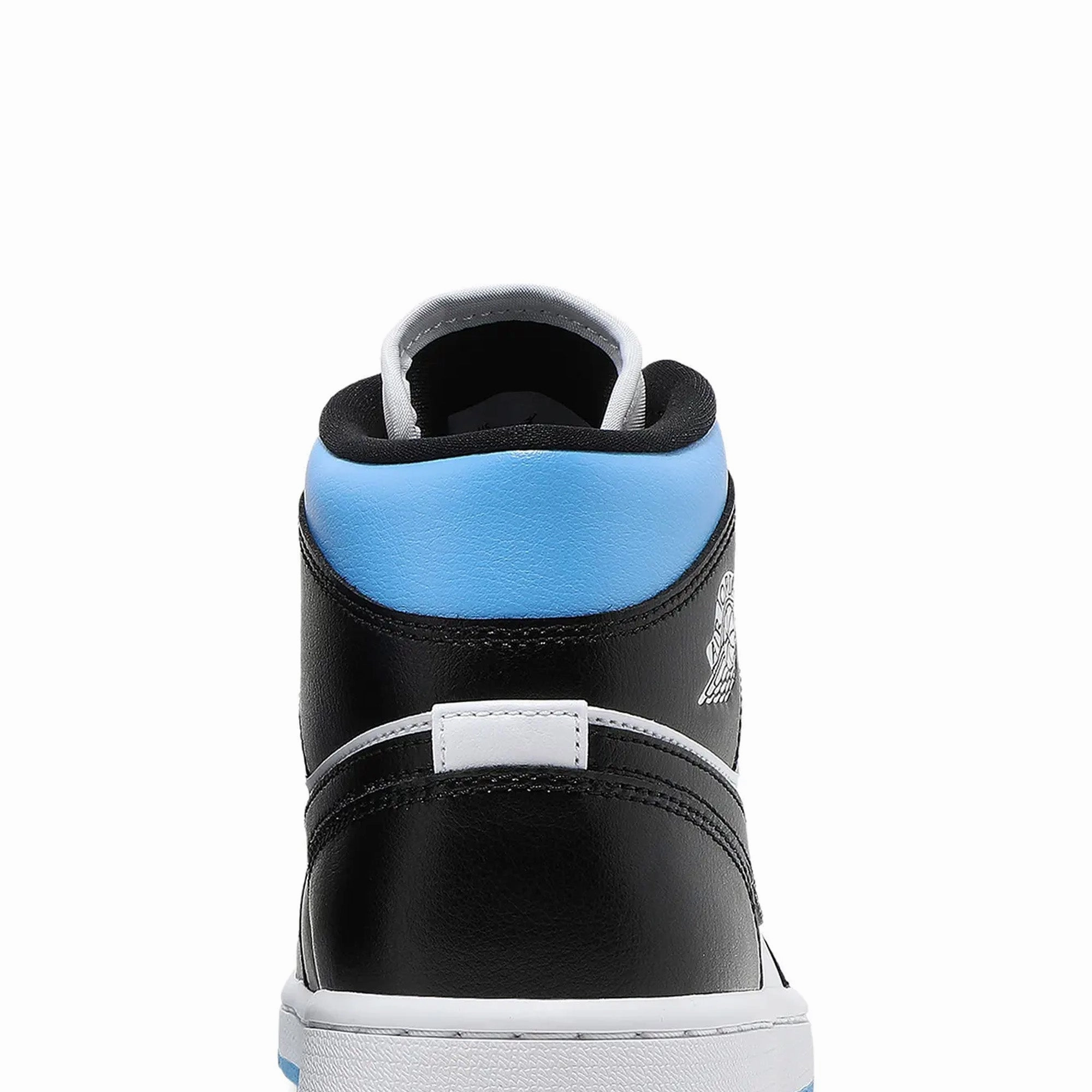Air Jordan 1 Mid 'University Black White' W