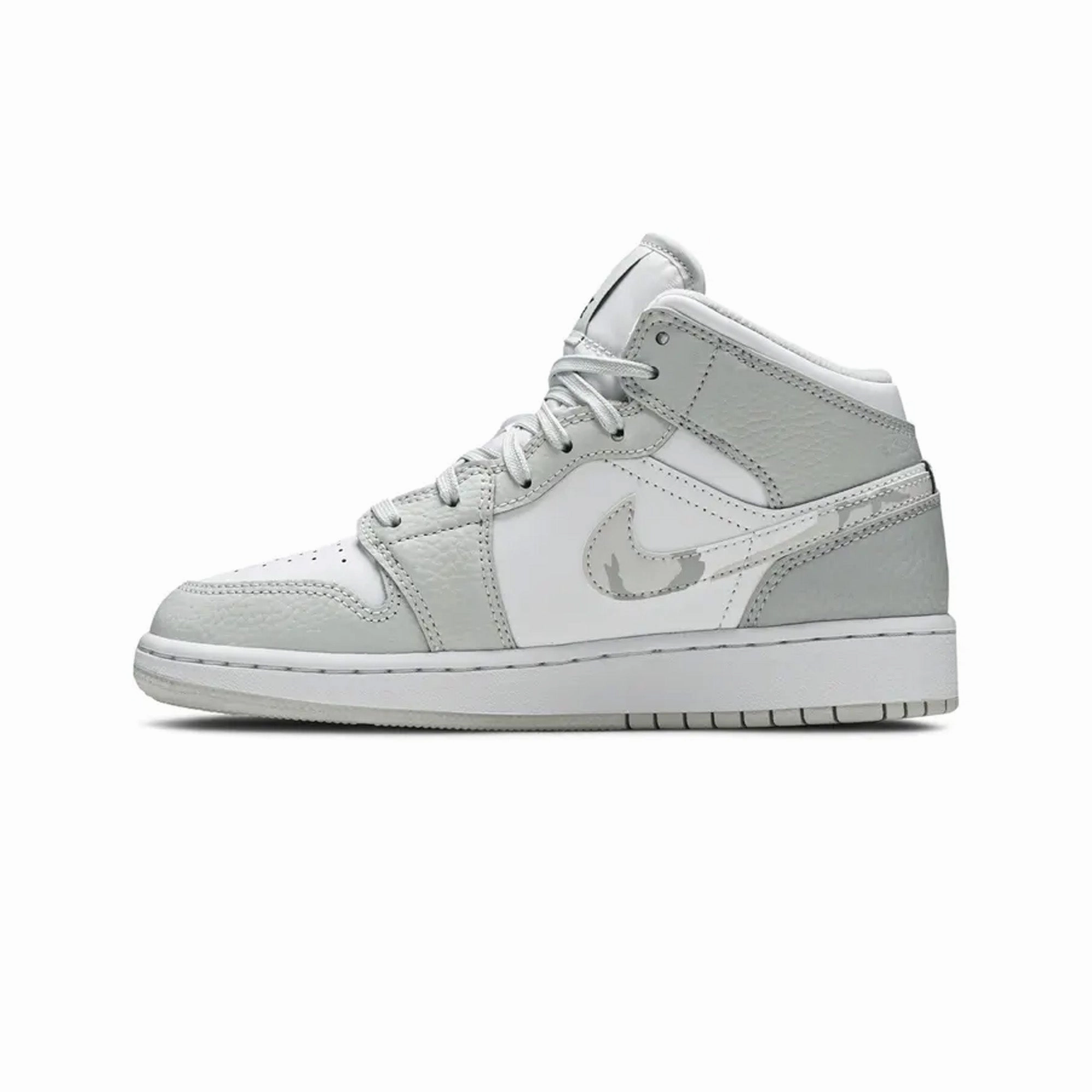 Air Jordan 1 Mid 'White Camo' GS