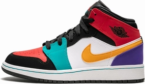 AIR JORDAN 1 Mid (Gs) - 554725-125 - Size 4Y