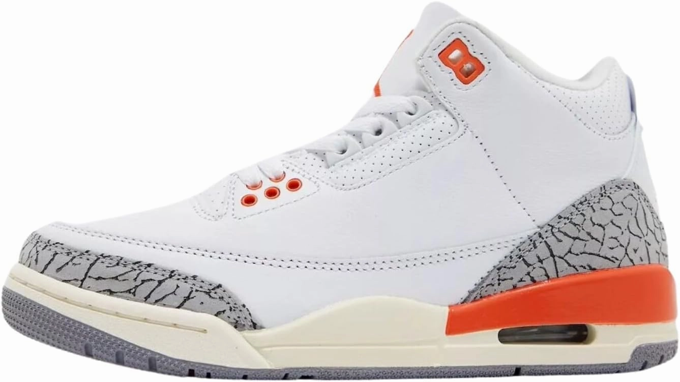 Air Jordan 3 Retro Womens Shoes White/Cosmic Clay-SAIL Size-10