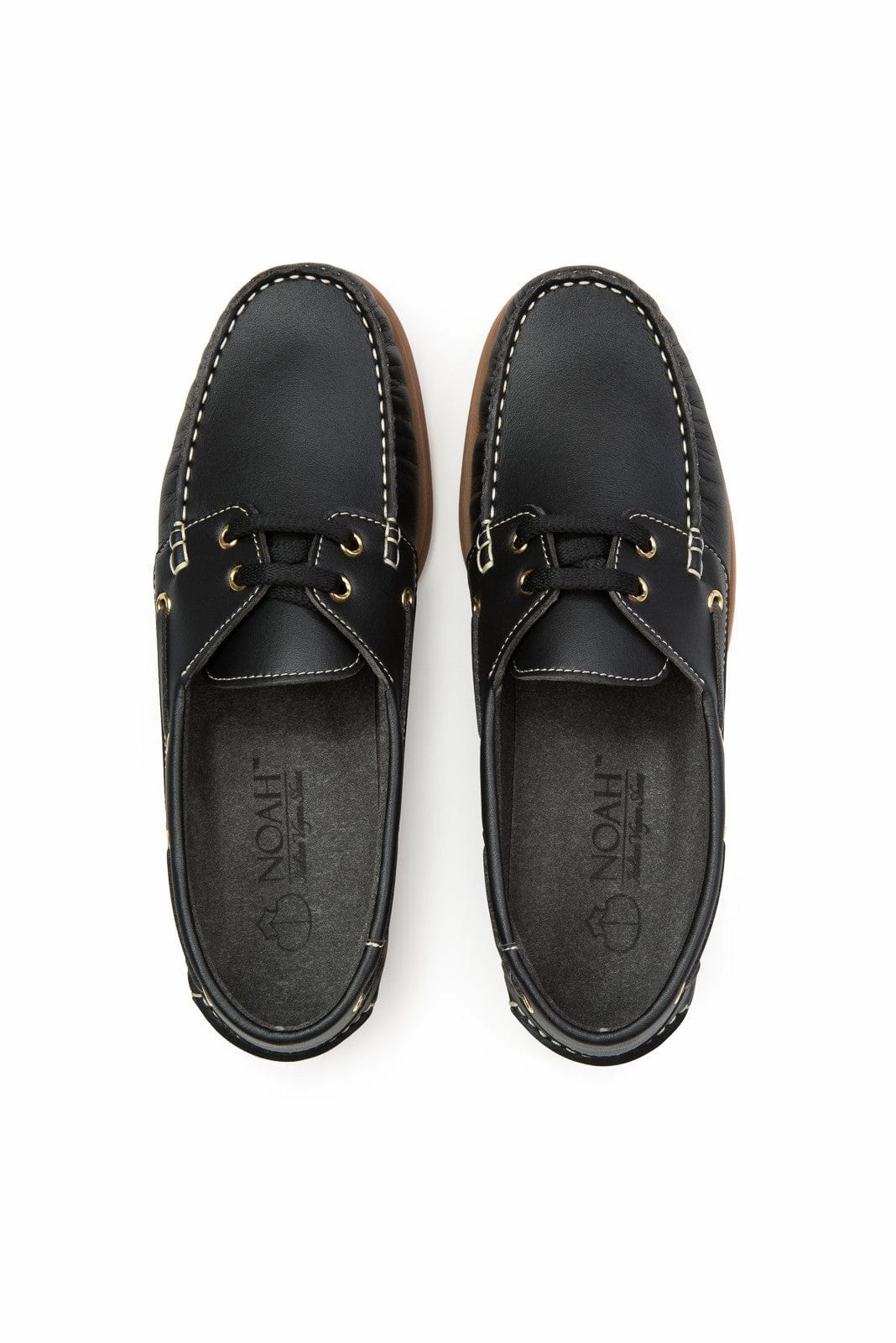Alex Men's Nappa Vegan Moccasin Loafers | Black