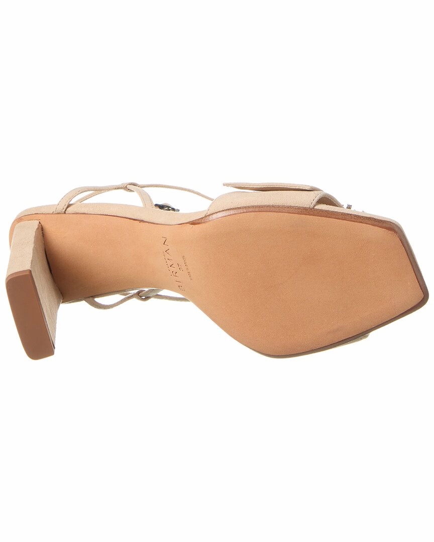 Alexandre Birman Madelina Pillar 85 Suede Sandal