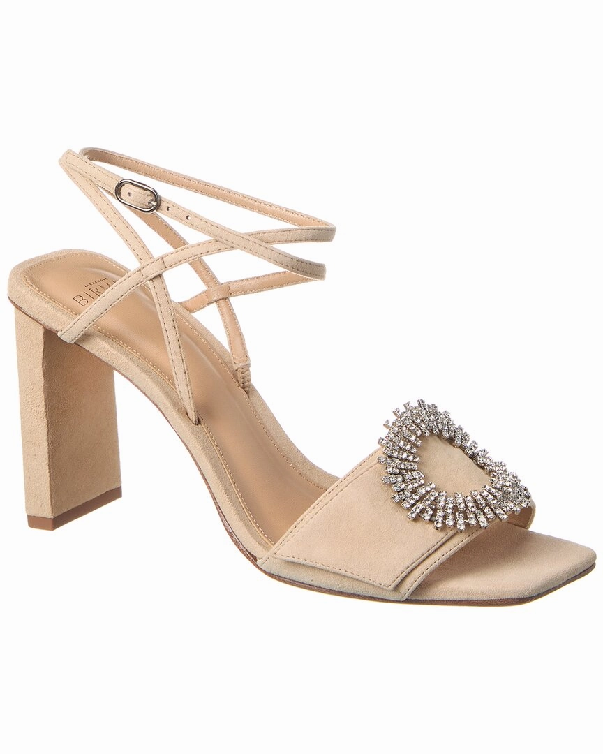 Alexandre Birman Madelina Pillar 85 Suede Sandal
