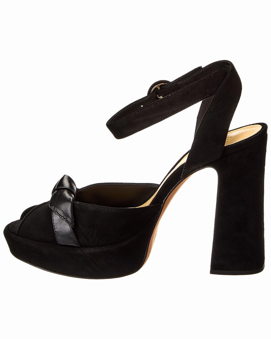 Alexandre Birman Pepitta 120 Suede Platform Sandal