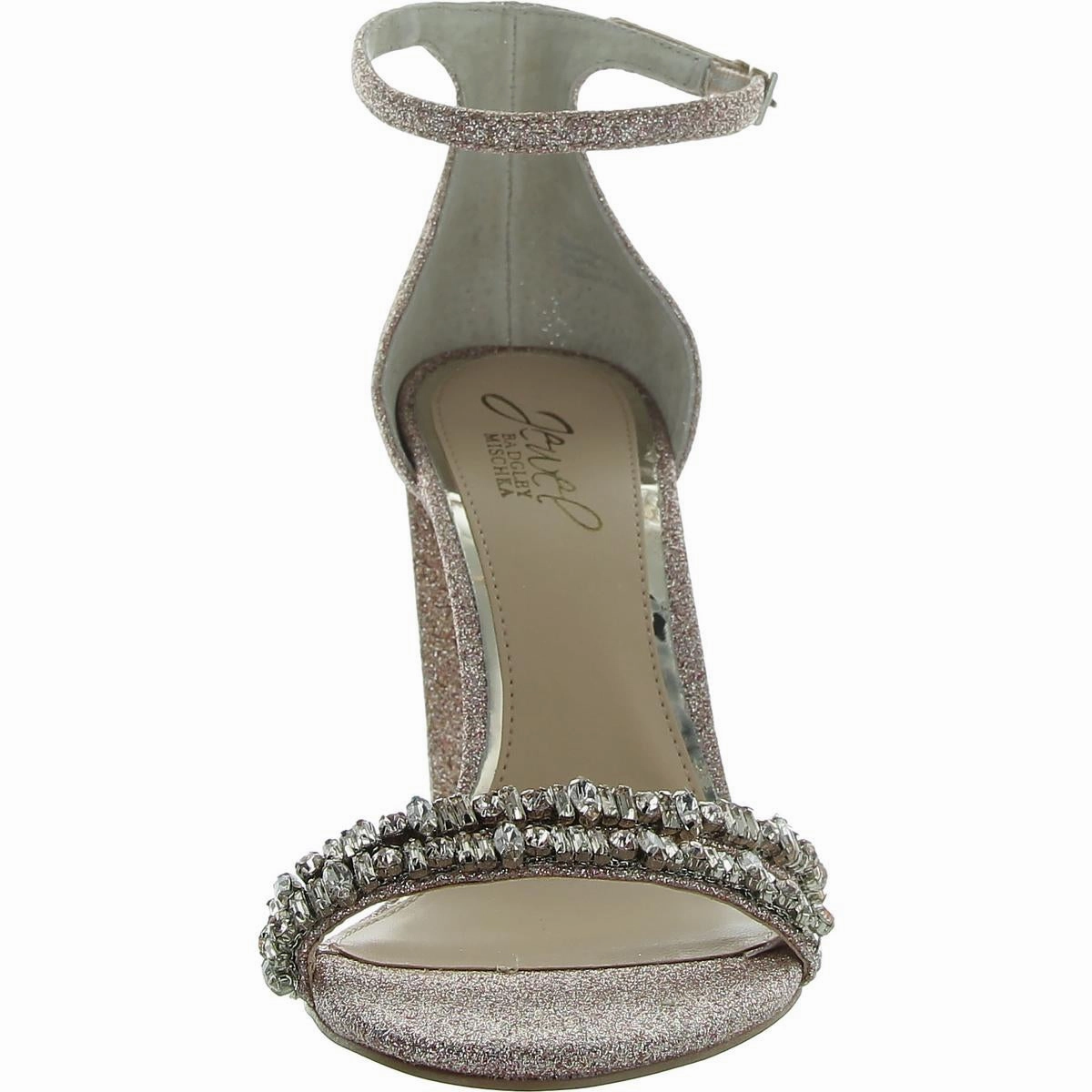 Alia Womens Satin Dressy Ankle Strap