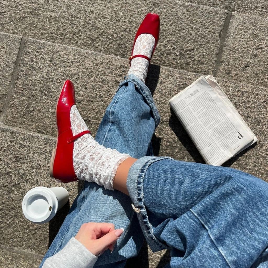 ALL FOR LOVE-PATENT - RED